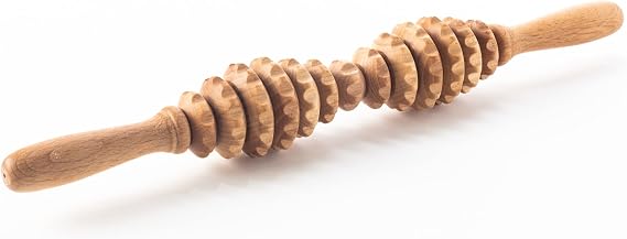 Tuuli Accessories Anti Cellulite Massager Roller Anti-cellulite Device for Body Massage Wood Therapy Wood 40 cm