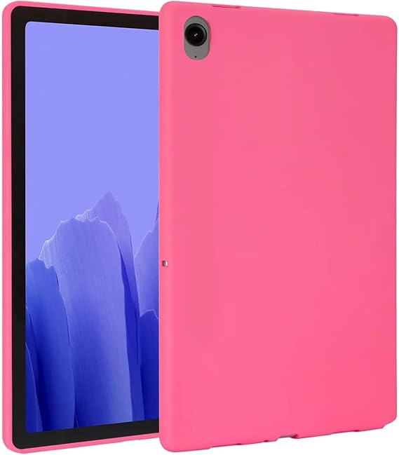 Samsung Galaxy Tab S9 FE 10.9 inch X510 Tablet ile Uyumlu Silikon Kılıf - FC155 (Pembe)