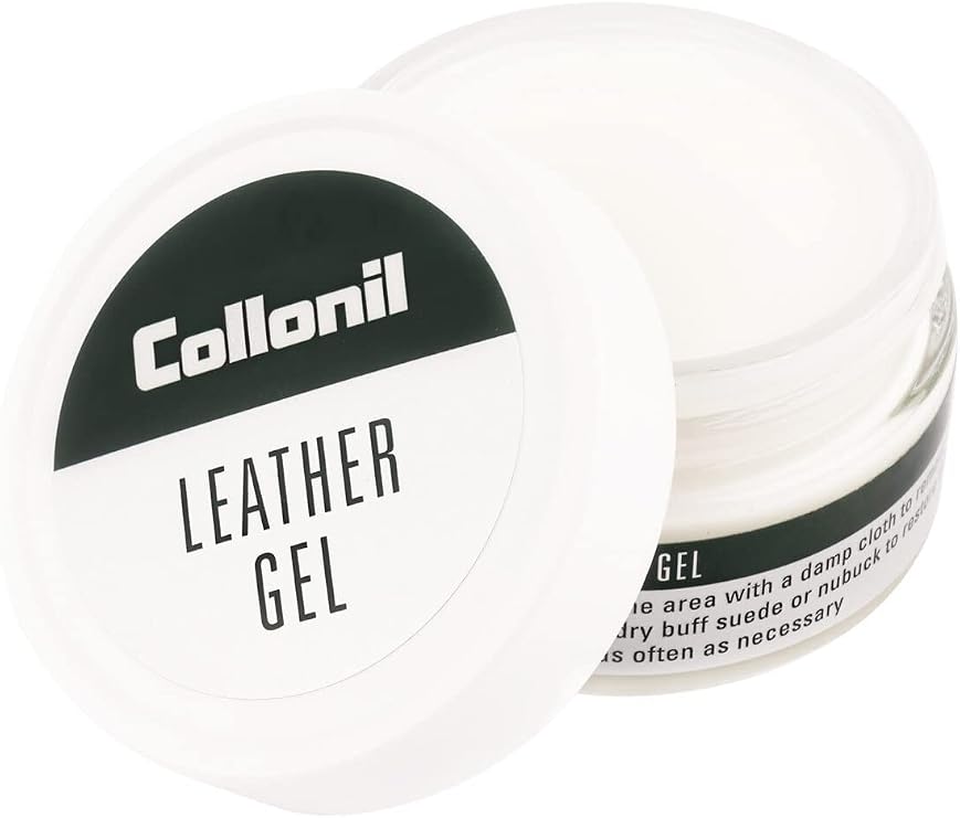 Collonil Leather Gel Classic Repels Dirt, Waterproofs, and Conditions All Designer Smooth Leather and Suede Clothes, Shoes, Handbags, and Furniture. Made in Germany. by Collonil