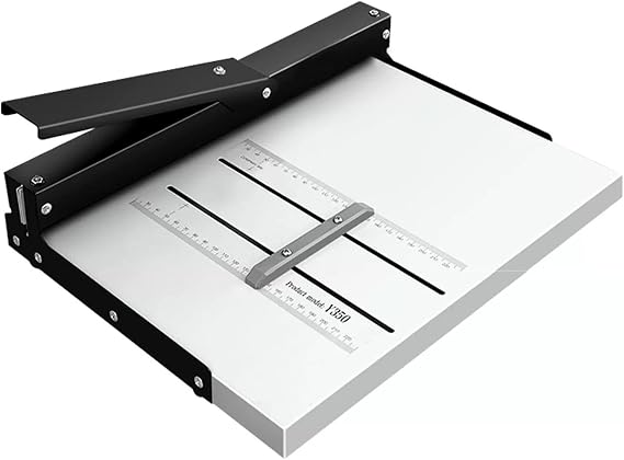 Manual Creasing Machine - Heavy Duty Paper Folder for Commercial Office Letter Folding and Scoring
