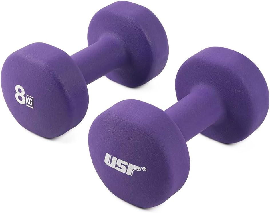 USR Neoprene Dumbbell Set
