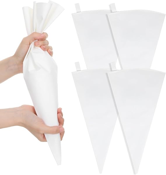 5pcs Piping Bags Reusable, Large Piping Bags 40cm/16 Inch
