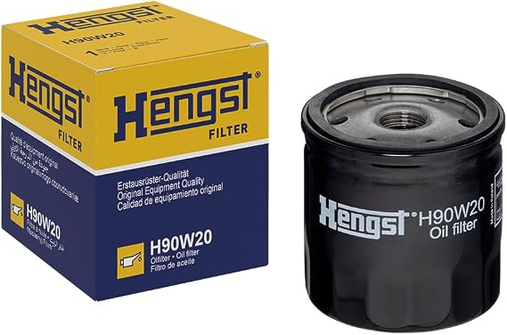 HENGST - Ölfilter H90W20 - Öl-Anschraubfilter für KFZ - Hochwertiger Motorölfilter für KFZ mit Otto- oder Dieselmotor - Robuster Ölfilter mit hoher Schmutzaufnahmefähigkeit H90W20 passend für Daytona Es Grand Le
