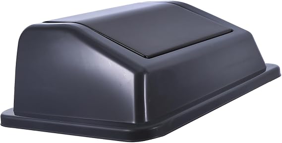 Rectangle Garbage Can Lid 10l Plastic Swinging Lid for Waste Bin Replacement, Hygienic Maintenance and Easy Installation, Suitable for Home and Office Use