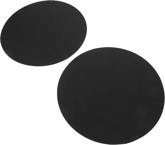 NUOBESTY 2pcs round Self-adhesive Sponge Lamp Base Pads, 28cm Non-slip Anti-scratch Mats with Vibration Dampening and Floor Protection for Tiles and Living Spaces