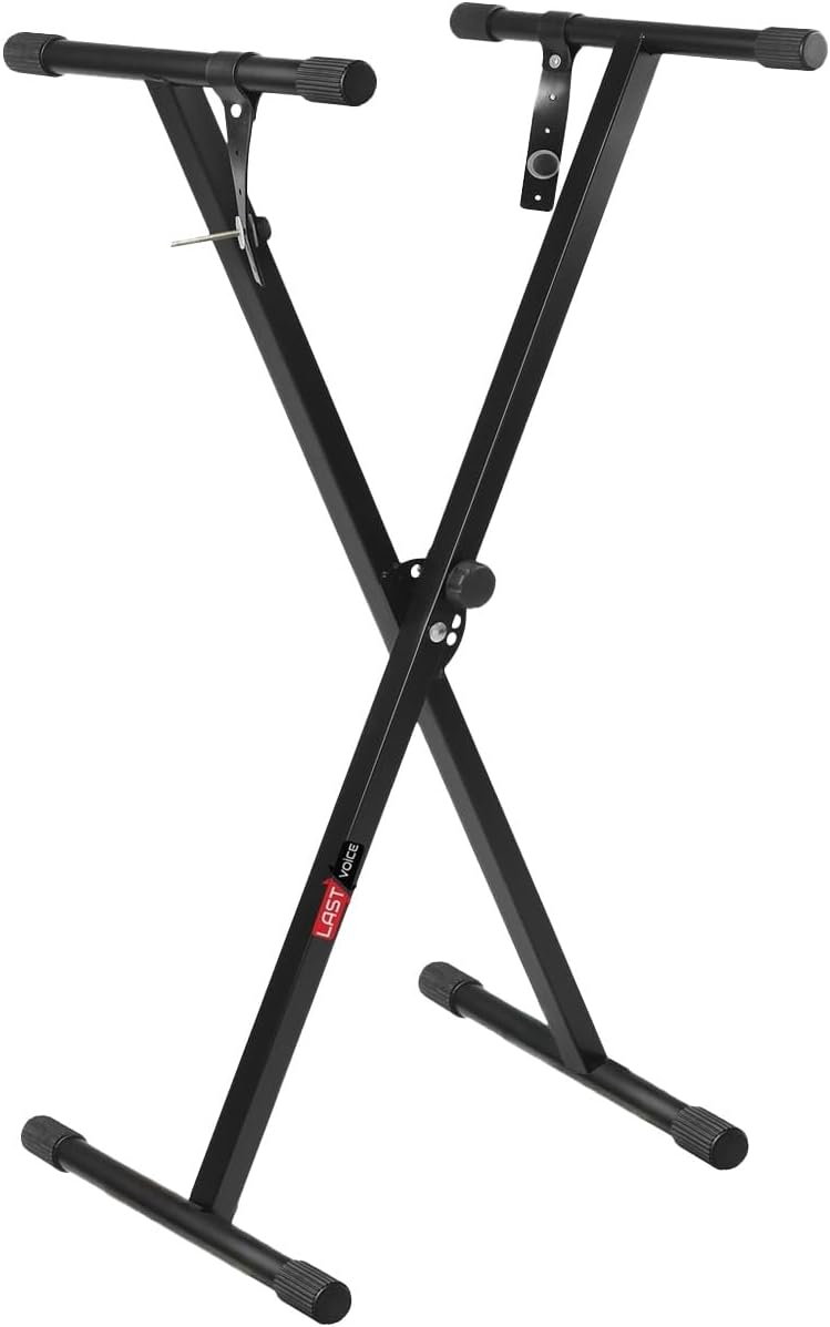 LASTVOICE KS-01D Portable Organ Stand Staged Organ Stand Fixing Straps