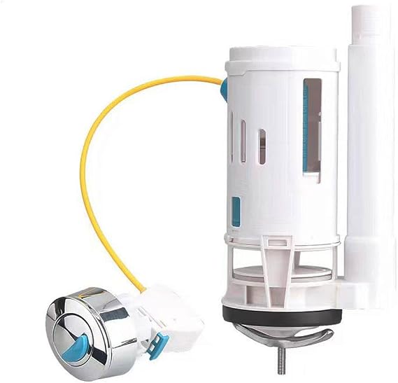 Toilet Push Button Split Drain Valve, Suitable For Toilet Water Tank Repair Parts Replacement Parts