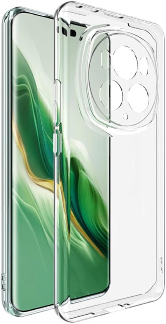 Microcase Honor Magic 6 Pro 5G Slim Serisi Soft TPU Silikon Kılıf - Şeffaf AL3324