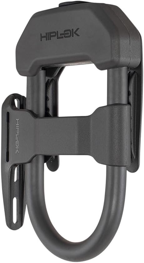 Hiplok DX with Frame Clip U-Lock Unisex All Black