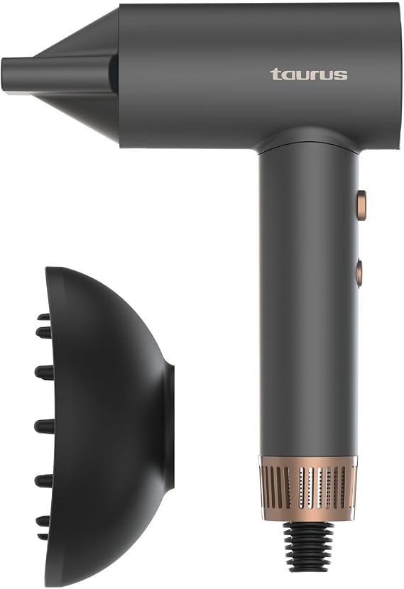 Taurus Professional Ionic Hair Dryer Daily Use Straight Curly Travel Hair