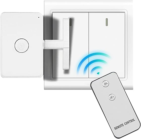 Automatic Button Pusher, Wireless, Finger Buttons, 10 Meters Range - Remote Controller, Dimmer, Light, Artifact, Automation, Dorm, Car Accessories, Doors, Appliances
