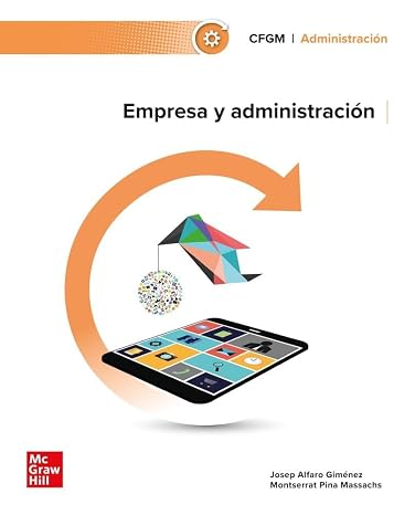 Empresa y administración (CICLOS FORMATIVOS)