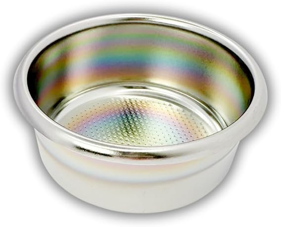 IMS Precision NANOTECH Filter Basket Round Bottom for Verybarista .H26mm-20g.54mm for Breville, Sage, Solis Espresso Machines