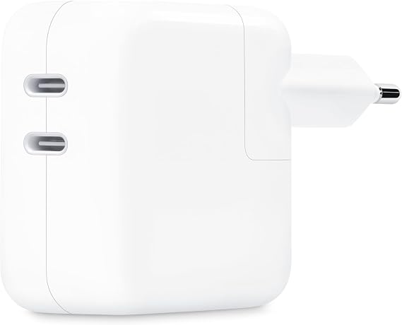 Apple Adaptador de corriente con dos puertos USB‑C de 35 W ​​​​​​​