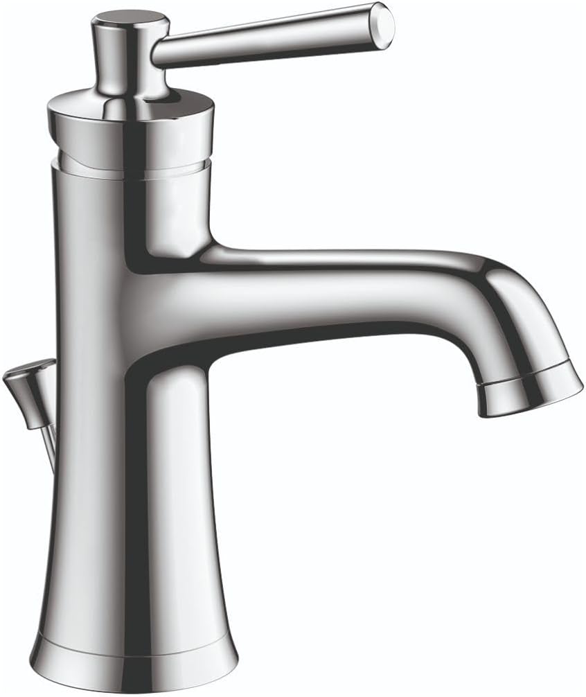 hansgrohe Joleena Geçişli 1-Kulplu 1 20,32 cm Yüksekliğinde Banyo Lavabo Bataryası, Krom 04771000