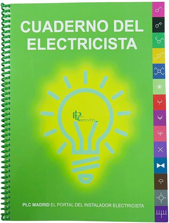 PLC Madrid Electrician's Notebook (Green)