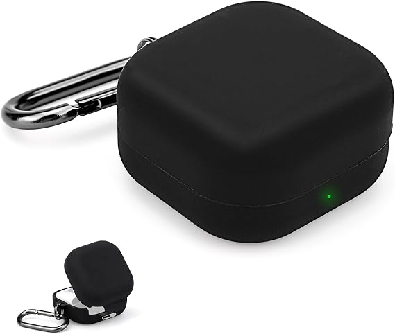 Samsung Galaxy Buds 4/Buds 4 Pro用Bluetoothイヤホンシリコンケース プレミアムBluetoothイヤホンケース カラビナ付きイヤホン保護アクセサリー 男女兼用