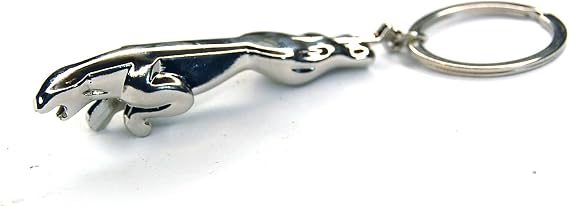 Jaguar Solid Keyring