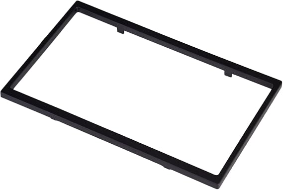 Radio Case Frame - Multimedia Player Black Frames | 100mm Thick Car Stereo Radio Mount Frame Trim, 2 Din Case Ŕadio Media Player,Car Řadio Metal F́rame, Dual-spindle Vehicle Mounting Accessories,