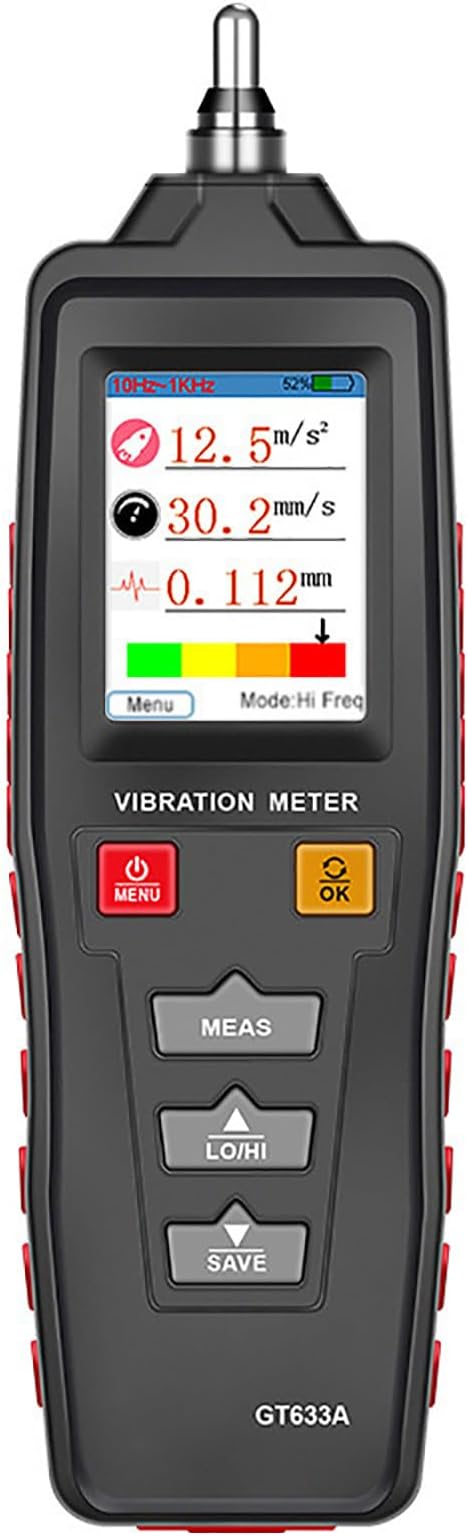 Multifunction Vibrations Measurement Device with ABS Housing
