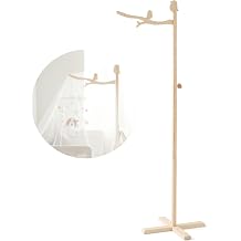 Mamimami Home Freestanding Baby Mobile Holder for Baby Bed, Crib - 100% Beech - Movable Mobile Holder for Changing Table, Playpen, Cradle - Fall Prevention Design - 57 Inches