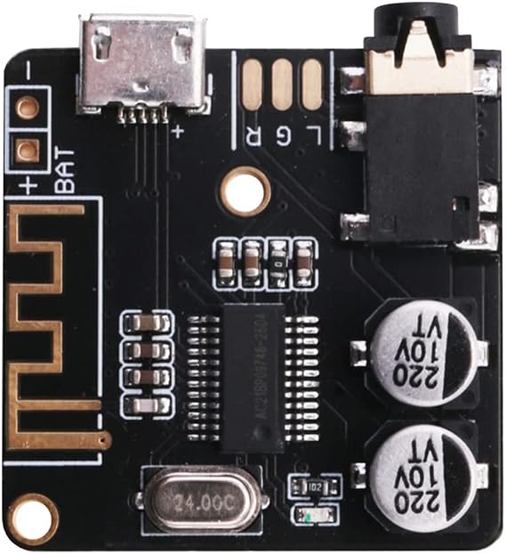 BT5.0 Audio Module MP3 Bluetooth Audio Decoder Board Lossless Car Speaker Audio Amplifier Board DIY Audio Receiver