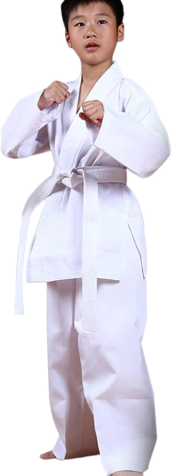 Kids Karate Training Suit Light Weight Karate Set Karate Trousers Jackets Breathable Karate Uniform Taekwondo Suit