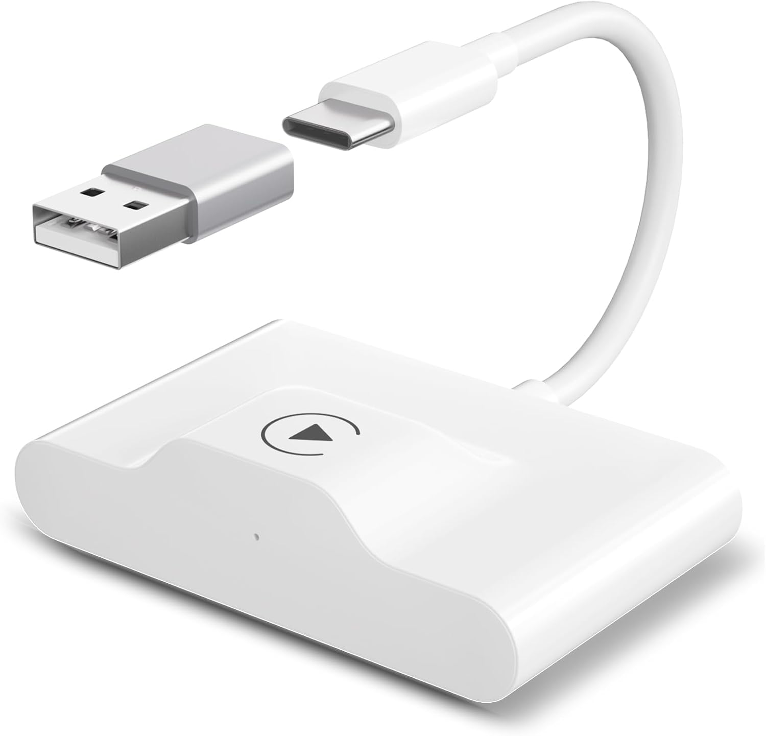 Carplay Wireless Adapter for iPhone,Wireless CarPlay Dongle for iPhone,iPhone Wireless CarPlay Adapter convert Wired to Wireless,support Online Update Plug & Play2016-2023
