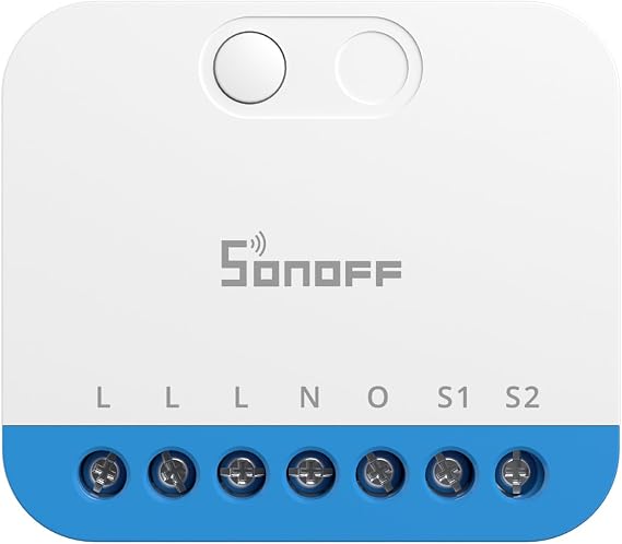 SONOFF MINI DIM Zigbee Dimmer Switch for Dimmable LED/Dimmable Electronic Transformer/Incandescent/Halogen, Zigbee 3.0, Neutral Wire Required, Power Monitoring, Works with Alexa, Google Home, IFTTT