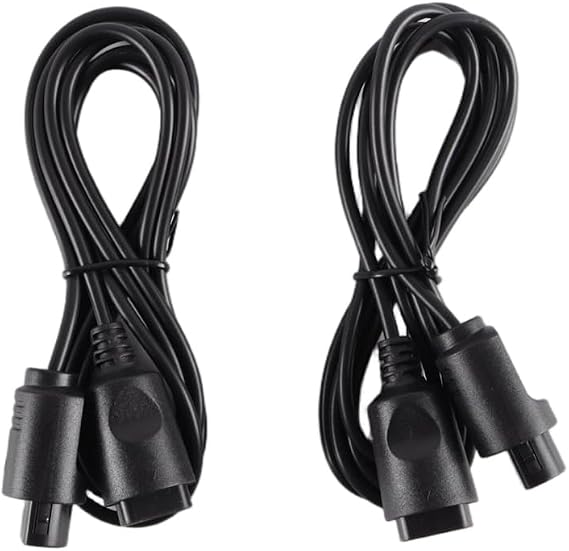 Controller Extension Cable Compatible with N64 Controller 6ft (2 Pack)