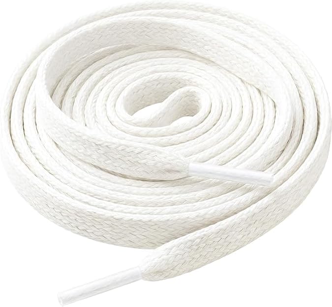Flat Sneakers and Sneaker Laces, Original Plain Lace, High Quality Lace [1 Pair]