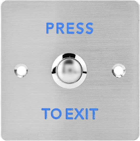 Push to Exit Release Touch Button - Door Exit Access Push Button Release Button for Access Control Lock