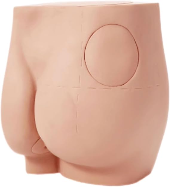 Buttock Hip Practice Model - Muscle Intramuscular Training Model - Manikin Teaching Model - for Nurses Or Students Medical Practice Training [Energy Class A]