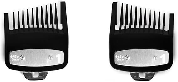 Professional Sideburn limit comb Clipper Guards Compatible with Metal Clip Attachment 3mm for Fades Trims Shaping Precision Haircutting Kit Barber shop caliper limit comb