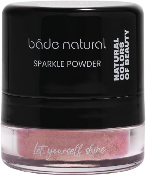 Bade Natural Sparkle Powder Shinny Pink Toz Aydınlatıcı%100 Doğal