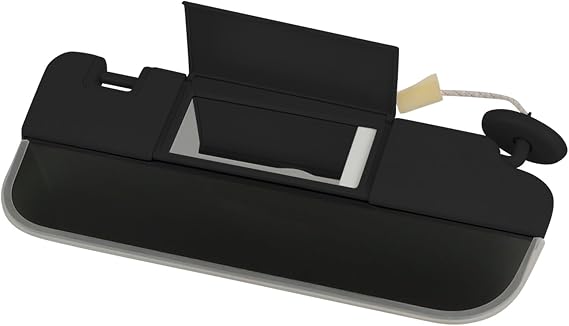 Interior Front Left Right Sun Visor For Geely For Monjaro For Manjaro 2022 2023 Car Sunshade Sun Visor With Light Mirror Left Right Side Shadow Sunglasses(Black Right)