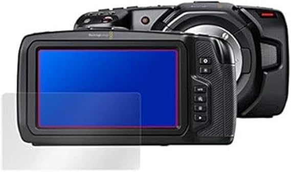 Blackmagic Pocket Cinema Camera 4k ile uyumlu Ekran Koruyucu Uyumlu 9H Nano