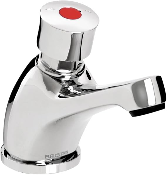 Bristan Z2 1/2 C Self Closing Single Basin Soft Touch Timed Flow Tap - Chrome