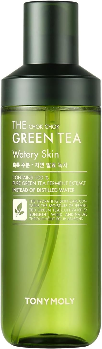 TONYMOLY The Chok Chok Green Tea Face Toner for Hydration & Soothing 180ml