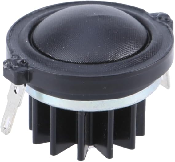 6Ohm Loudspeaker High Frequency Tweeter Speakers with Aluminum Heat Sink for Bookshelfs Theater Superior Sound