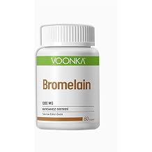Voonka Bromelain Sindirim Destekleyici 1000mg Beyaz 60 Kapsül