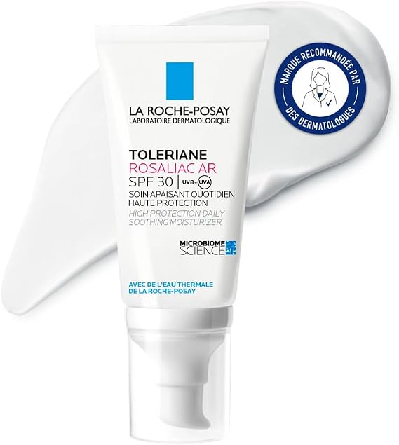 La Roche-Posay Toleriane Rosaliac AR SPF30, Soothing Moisturiser, 50ml