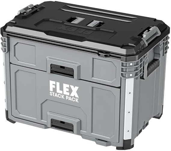 FLEX STACK PACK Storage System 2 Drawer Tool Box - FS1106