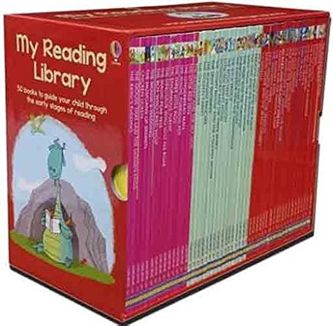 Usborne My Second Reading Library 50 Books Set Collection Pack Early Level 3 and 4 and Young Reading series One