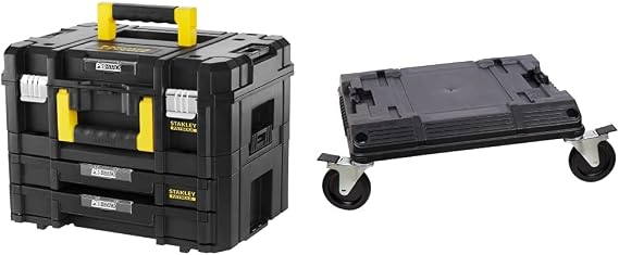 Stanley FatMax Pro-Stack Tool Box Combo FMST1-71981 & FatMax Pro-Stack Roll-Cart FMST1-71972