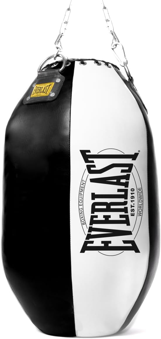 Everlast 1910 Bodyshot Bag Black/white 70 Lbs