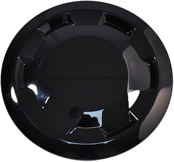 Fuel Cap Cover Compatible With Honda Civic MK8 2006-2012 FN2 Type R Gloss Black Fuel Cap