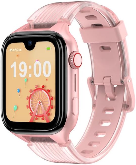 ttec Kidi Pro AMOLED Ekranlı GPS 4G Sim Kartlı Akıllı Çocuk Saati, 2KSW03 (Balerin Pembesi)