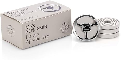 Max Benjamin Car Fragrance Dispenser Gift Set Italian Apothecary