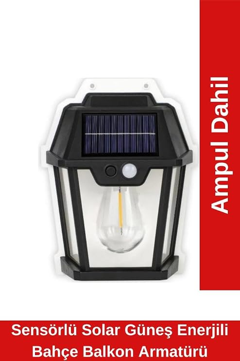 Panther Pt-2991 Solar Led Duvar Lambasi